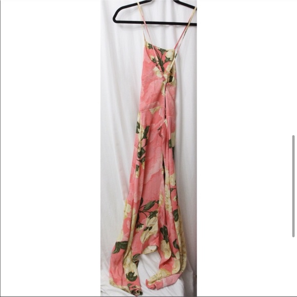 NWT Reformation Waverly Hanoi Pink Floral Dress 4 - Picture 4 of 9